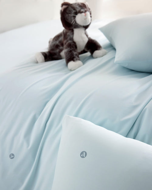 Cooling Pet Hair-Resistant 4-Piece Bedding Set