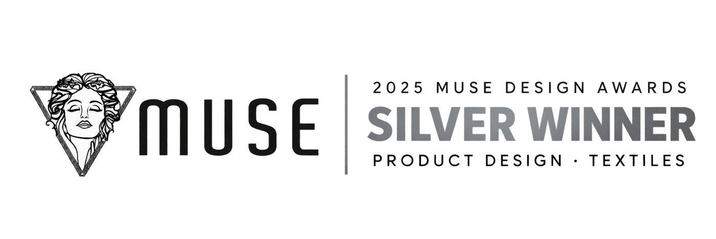2025 MUSE Design Awards Silver Winner for Product Design in Textiles